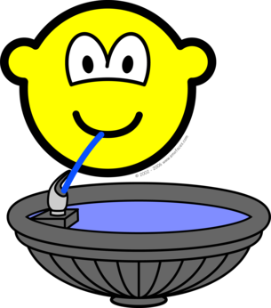Water fountain buddy icon